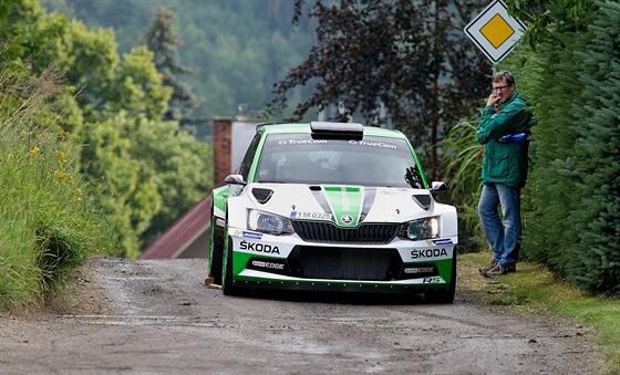 Jan Kopecký na Rallye Bohemia