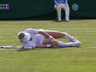 Zoufalé naíkání Bethanie Mattekové-Sandsové ve Wimbledonu trhalo srdce