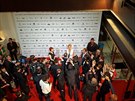Uma Thurman v Kalrlových Varech Uma Thurman v Kalrlových Varech