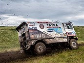 Martin Kolom na trati Rallye Hedvbn stezky.