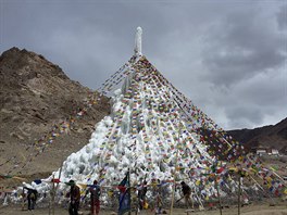 Pilotn projekt ledov stpy byl spn, dosud jich obyvatel Ladaku...