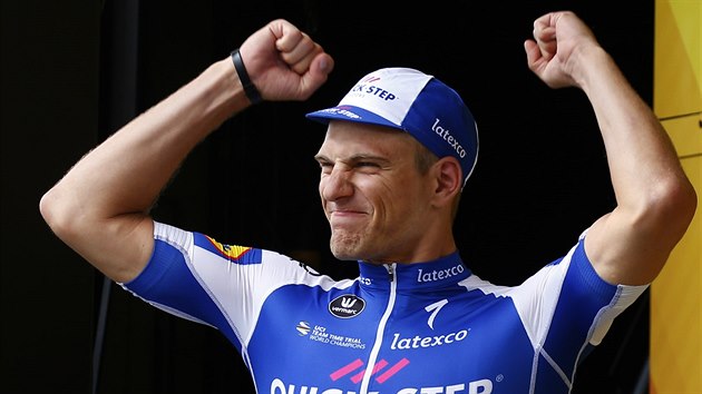 Nmec Marcel Kittel slav dest vtzstv na Tour de France.