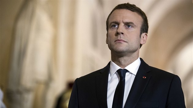 Francouzsk prezident Emmanuel Macron. (3. ervence 2017)