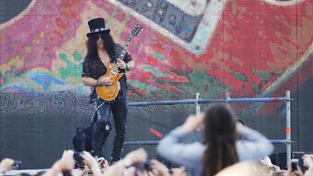 Slash, Guns N Roses (Letit Letany, Praha, 4. ervence 2017)