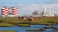 Továrna Fjarðaál Smelter, Iceland Továrna Fjarðaál Smelter, Iceland