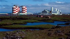 Továrna Fjar&#240;aál Smelter, Island