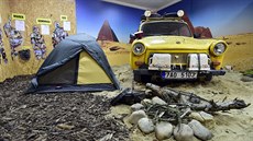 Muzeum žlutých trabantů cestovatele Dana Přibáně bylo slavnostně otevřeno 1.... Muzeum žlutých trabantů cestovatele Dana Přibáně bylo slavnostně otevřeno 1....