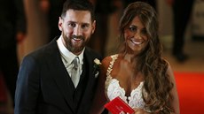 Novomanelé Lionel Messi a Antonella Roccuzzová