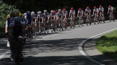 Cyklisté seazení podle týmové píslunosti ve tetí etap Tour de France.