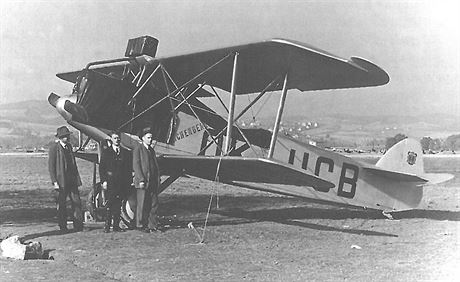 Stálé letit bylo v Liberci slavnostn oteveno 23. dubna 1934. Na snímku...