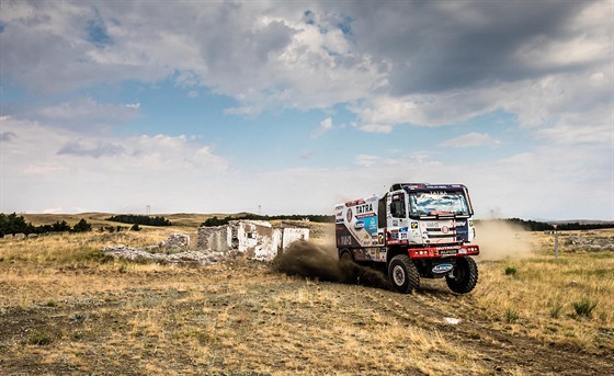 Martin Kolomý na Rallye Hedvábná stezka.