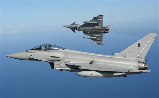 Letouny Eurofighter italských vzduných sil