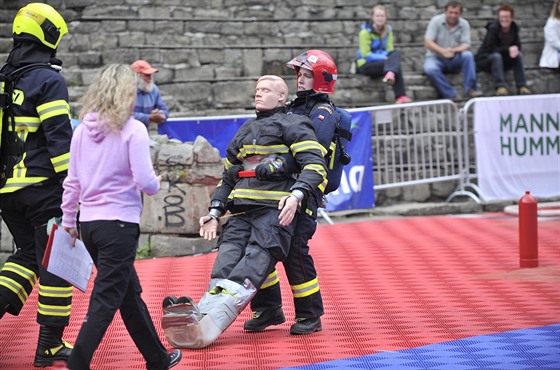 Hasiské závody Firefighter Combat Challenge v Jihlav.