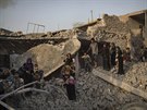 Mosul je po bojích s Islámským státem v troskách. Obnova msta potrvá roky.