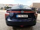 Toyota Mirai je první sériov vyrábný automobil na vodík, který se dá koupit.