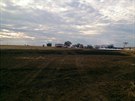 Poár kombajnu a okolního pole u Trstnic na Znojemsku zpsobil podle odhadu...