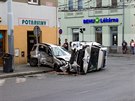 Nehoda civilního osobního vozu s vozidlem Městské policie Plzeň. Bližší podrobnosti neznámy. Nehoda civilního osobního vozu s vozidlem Městské policie Plzeň. Bližší podrobnosti neznámy.