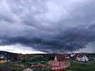 Tocivá bouře u Mladé Boleslavi Tocivá bouře u Mladé Boleslavi
