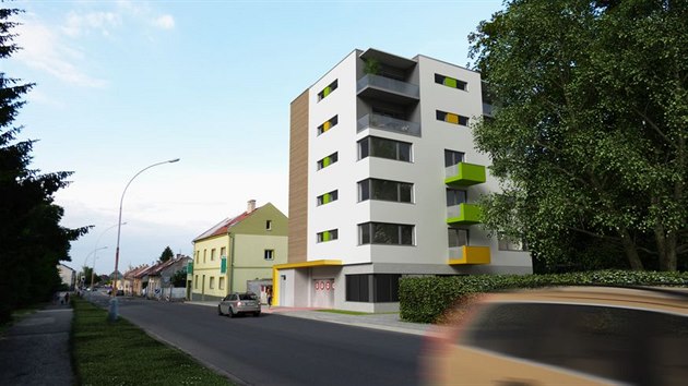 Bytový dům Kladno, vizualizace Bytový dům Kladno, vizualizace