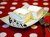 Lahodná kremšnita. Kdo jednou ochutná, nikdy nezapomene. Lahodná kremšnita. Kdo jednou ochutná, nikdy nezapomene.