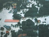 Ostravská část Hrušov se z následků povodní před dvaceti lety nevzpamatovala.... Ostravská část Hrušov se z následků povodní před dvaceti lety nevzpamatovala....