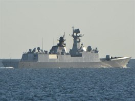 nsk raketov fregata Jn-cheng v Severnm moi