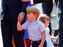 Britský princ George (Berlín, 19. ervence 2017)