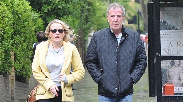 Jeremy Clarkson se svou dcerou Emily (2016)