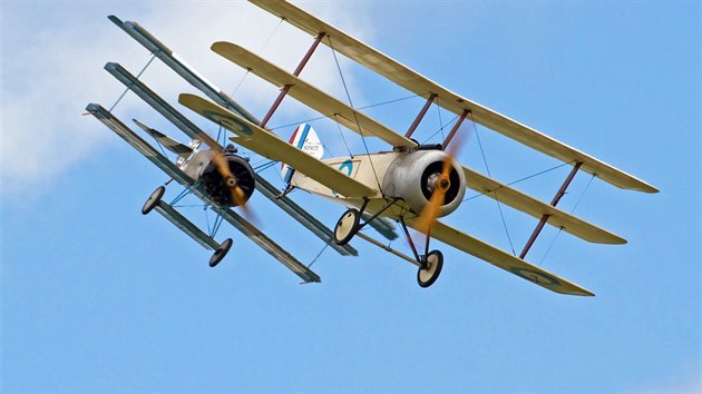 repliky sthaek Sopwith Triplane a Fokker Dr.I