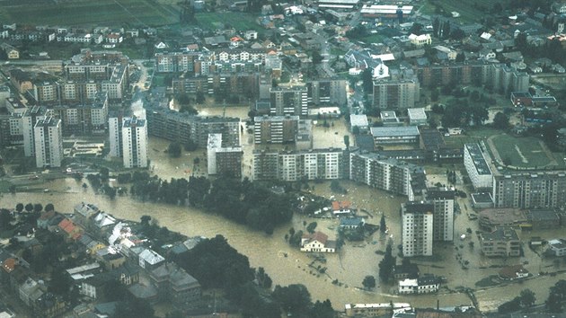 Nejpostienj lokalitou pmo v Opav se v ervenci 1997 bezesporu stalo sdlit Kateinky.