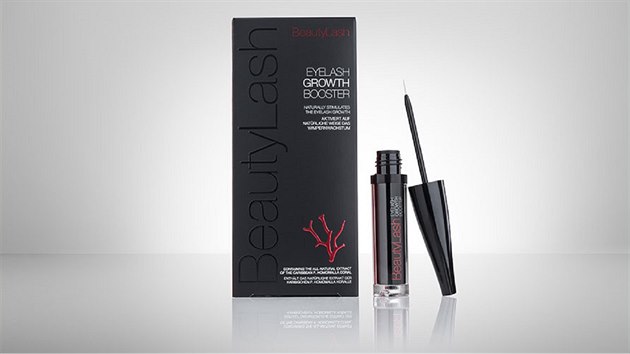 Srum Eyelash Growth Booster s prodn ltkou z korlu trsovnku lkaskho a dalmi uniktnmi vtaky k podpoe rstu a prunosti as i k zabrnn jejich lmn a vypadvn; Beauty Lash, www.refectocil.cz, 1900 K.