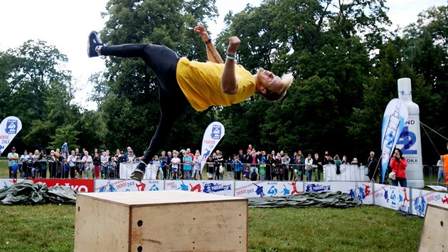 V Brn se konal jeden z dl serilu B42V Parkour Cup. V prvnm kole soutc zdolvali pekkovou drhu na as, ve druhm pedvdli co nejefektnj kousky. (15.7.2017)