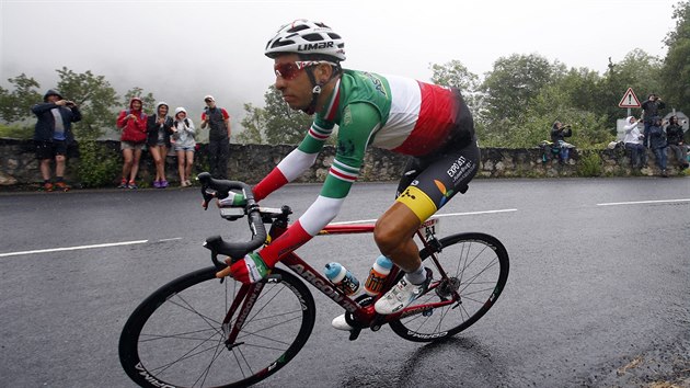 Fabio Aru ve dvanct etap Tour de France.