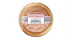 Konturovací a bronzující pudr Contouring Illusion Bronzer & Highlighter zakrývá...