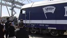 Z Česka vyrazil do Číny první přímý vlak Z Česka vyrazil do Číny první přímý vlak