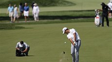 Americký golfista Xander Schauffele na turnaji Greenbrier Classic v Západní... Americký golfista Xander Schauffele na turnaji Greenbrier Classic v Západní...