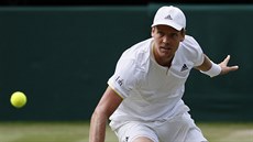Tomáš Berdych returnuje v semifinále Wimbledonu. Tomáš Berdych returnuje v semifinále Wimbledonu.