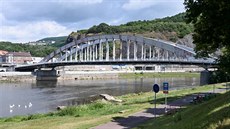 Benev most v Ústí nad Labem.