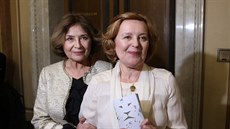 Magda a Emília Vášáryovy na předávání Českých lvů (2016) Magda a Emília Vášáryovy na předávání Českých lvů (2016)