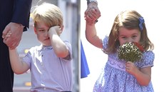Princ George a princezna Charlotte v Berlíně (19. července 2017) Princ George a princezna Charlotte v Berlíně (19. července 2017)