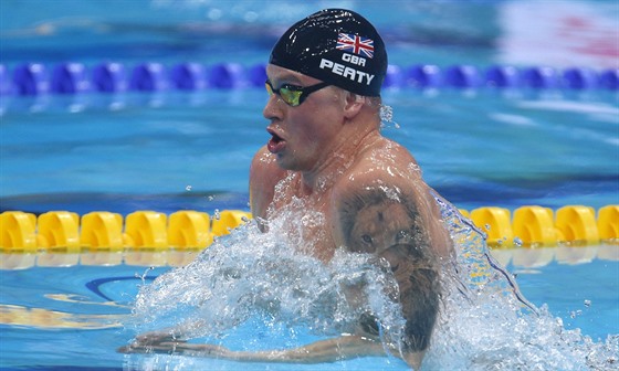 Britský plavec Adam Peaty