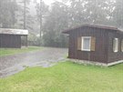 průtrž mračen v kempu Konopáč u Heřmanova Městce průtrž mračen v kempu Konopáč u Heřmanova Městce