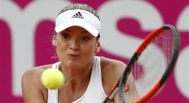 Tereza Martincová na turnaji v Gstaadu Tereza Martincová na turnaji v Gstaadu