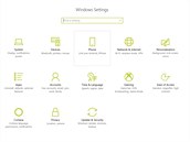 Windows 10 nově nabízí propojení s telefonem s OS Android nebo iOS. Windows 10 nově nabízí propojení s telefonem s OS Android nebo iOS.