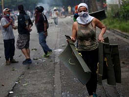 Ve Venezuele vypukla tyiadvacetihodinov celosttn stvka jako protest...
