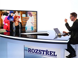 Praktikující muslimka Karíma Sadio v diskusním pořadu iDNES.cz Rozstřel (28....