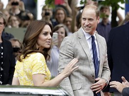 Vévodkyn Kate a britský princ William na návtv Nmecka (Heidelberg, 20....