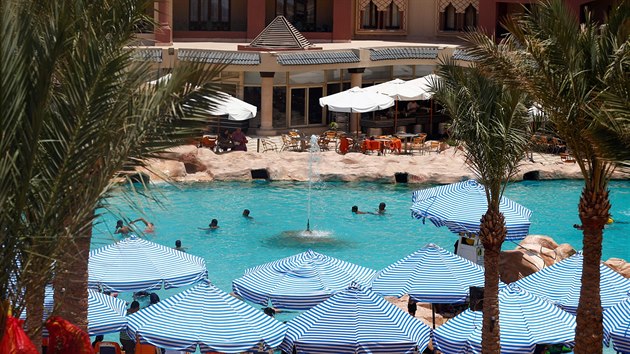 Egyptsk letovisko Hurghada se vzpamatovv z toku na turisty (18. ervence 2017)