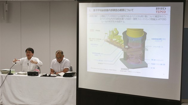 Spolenost TEPCO pedstavuje vsledky przkumu pokozenho reaktoru ve Fukuim (19. ervence 2017)