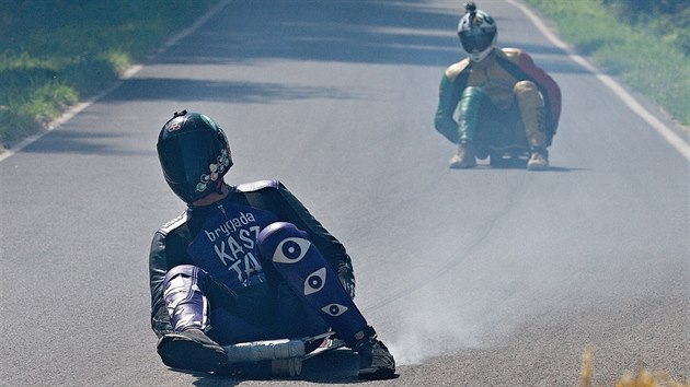 V discipln luge zdolvali zvodnci tra vlee.